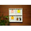 Wood Wall Organizer with Key Hooks