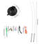 8-Piece Suction-Cup Interactive Cat Teaser Toy Set