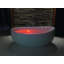 72" x 40" Freestanding Air Acrylic Bathtub with Lighting