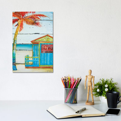Relax No Working by Danny Phillips - Wrapped Canvas Painting