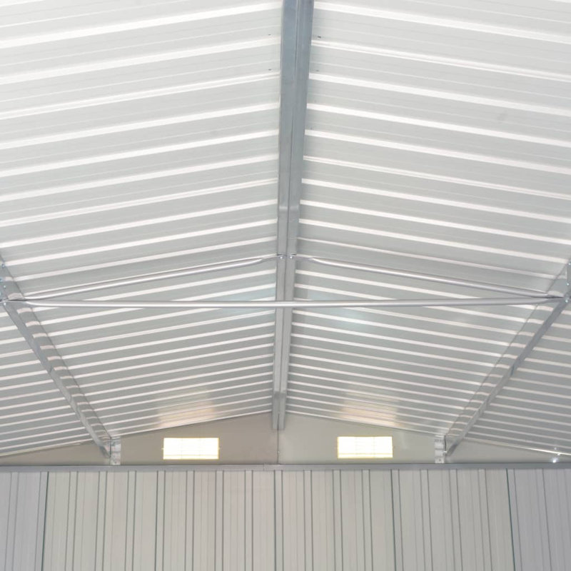Garden Shed 257x779x181 cm Galvanised Steel, Anthracite