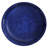 Samere Freestanding Ceramic Outdoor Bird Bath, UV-Resistant Blue Finish