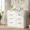 Commode double à 8 tiroirs l 41,7 po Ausherman