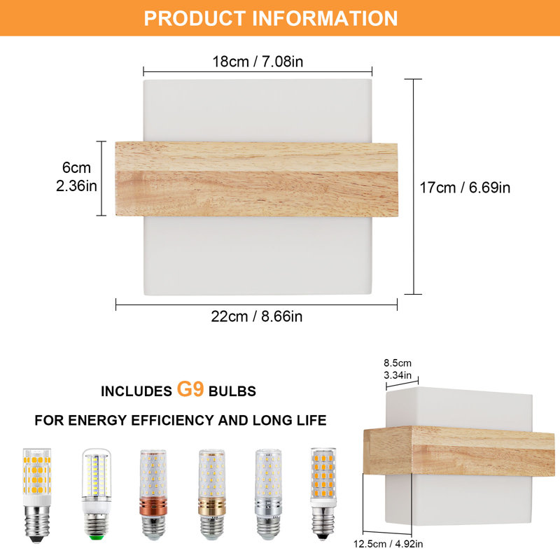 Glass Recessed Wall Light