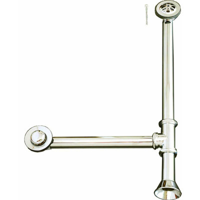 Leg Tub Drain with Overflow