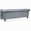 Canapé Chesterfield à accoudoirs roulés 84,65 po.-824275091