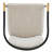 Jaquayla Gold-Tipped Modern Dining Chairs-1796146592