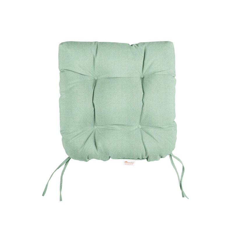 Coussin de siège capitonné Sunbrella, L 19 po, Toile spa Sunbrella®