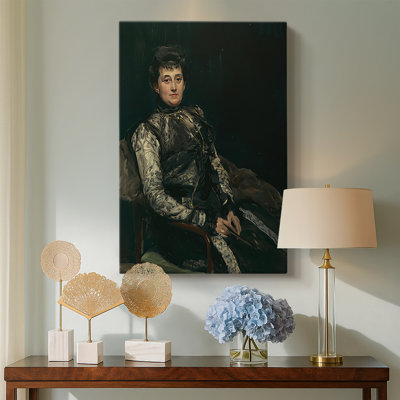 Maria Teresa Moret y Remisa, Señora de Beruete - Toile tendue avec châssis par Joaquin Sorolla