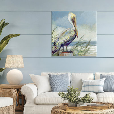Toile de perchoir côtier, conception par Susan Winget