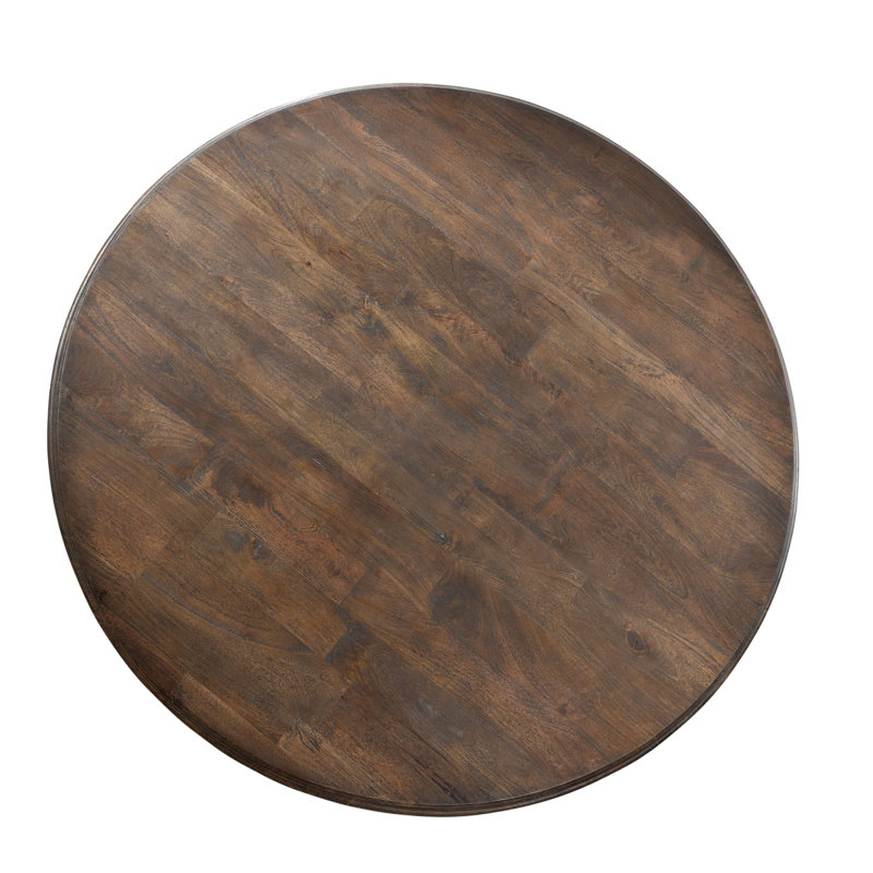 Colbourne 48" Round Dining Table In Weathered Mango