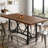 Rustic Pub Bar Counter,Sturdy Bar Table