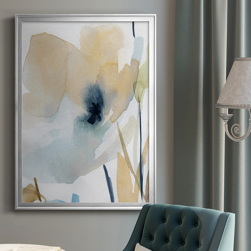 «Blooming Wash II», reproduction encadrée de qualité supérieure - prête à être suspendue, H 42,5 po x l 30,5 po x P 1 po