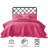 Embossed Microfiber Quilt Coverlet Set-124685112-124685118