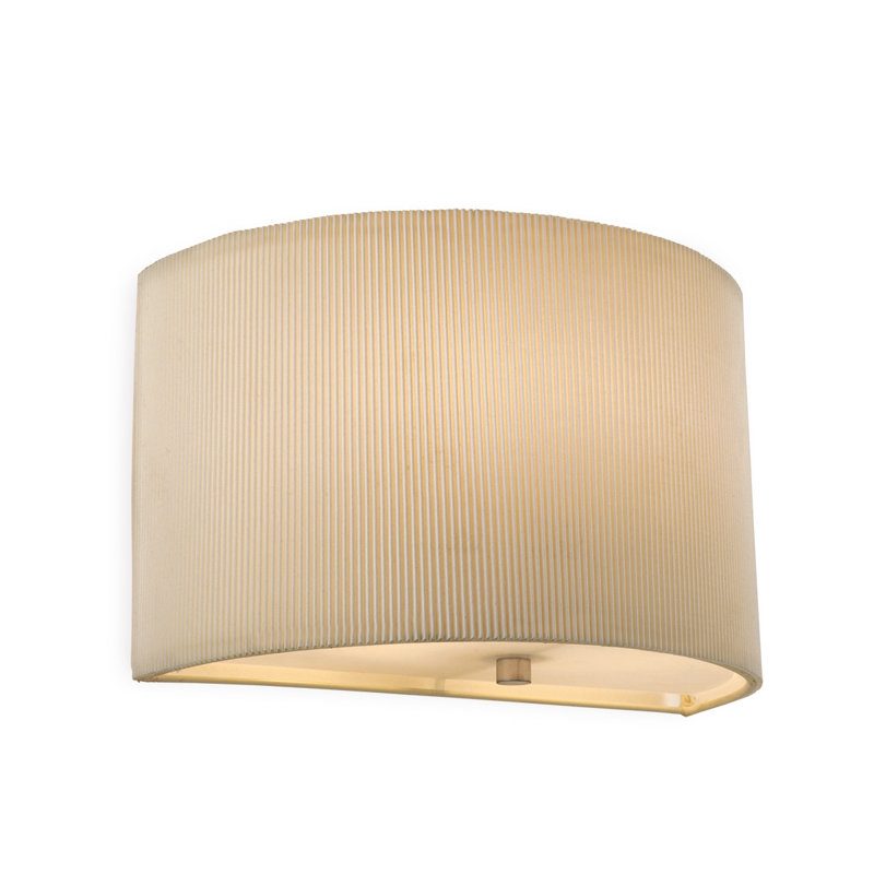 Clio Flush Mounted Sconce, Cream