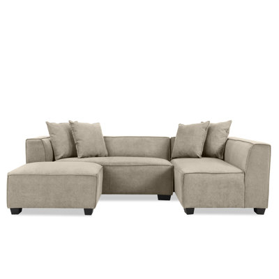 Easton Upholstered L-Shaped Sectional Right Hand Facing