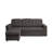 Upholstered Sleeper Sofa With Reversible Storage And Pull Out Sofa Bed