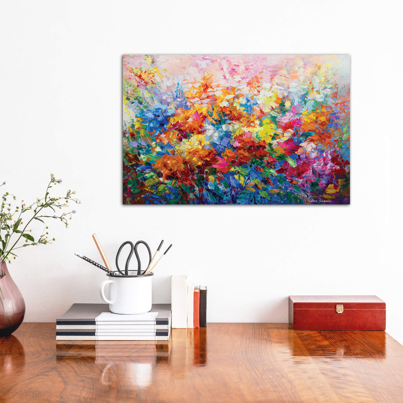 Summer Glory by Leon Devenice - Painting on Canvas, Wrapped Canvas, 66.04 cm H x 45.72 cm W x 1.91 cm D