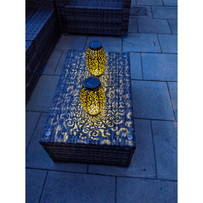 Cotrufello 23 cm Solar Powered Outdoor Table Lamp