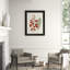 Large Red Botanical IV Print
