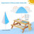Wooden Kids Picnic Table