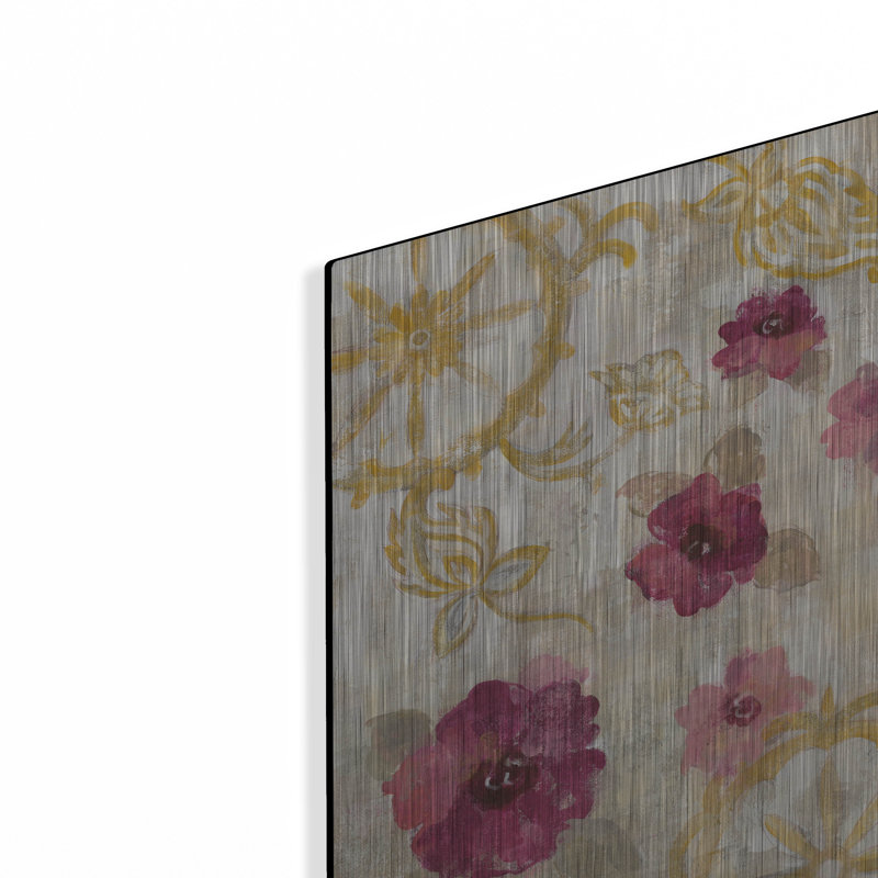 «Elegant Fresco Floral» par Silvia Vassileva, H 16 po x l 24 po