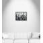 «Patchwork City - Floater Frame», reproduction d'art sur toile-46828218-46828215