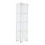 Vitrine en verre, vitrine avec 4 tablettes