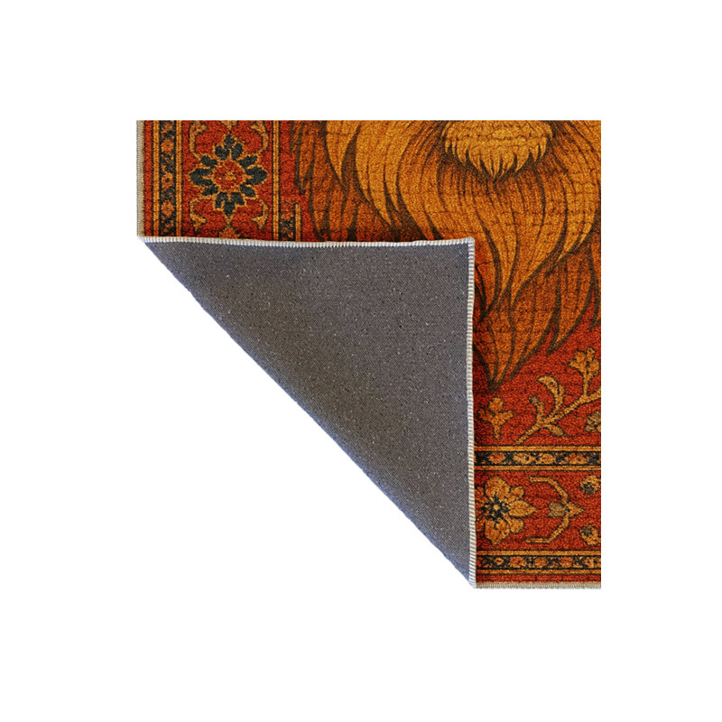 Tapis beige tissé traditionnel Mosso, 2' x 2'11"