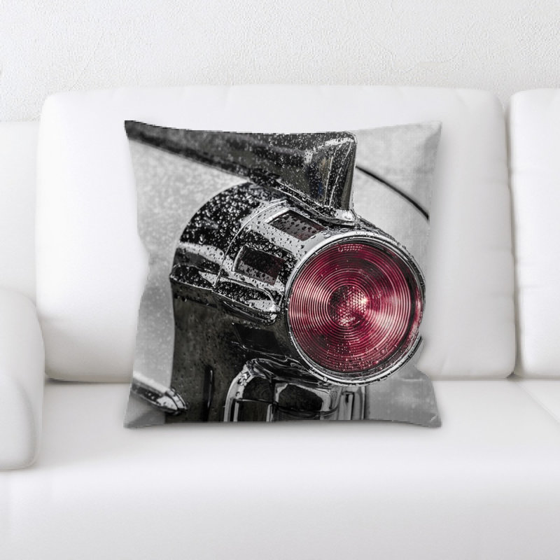 Microsuede Throw Pillow