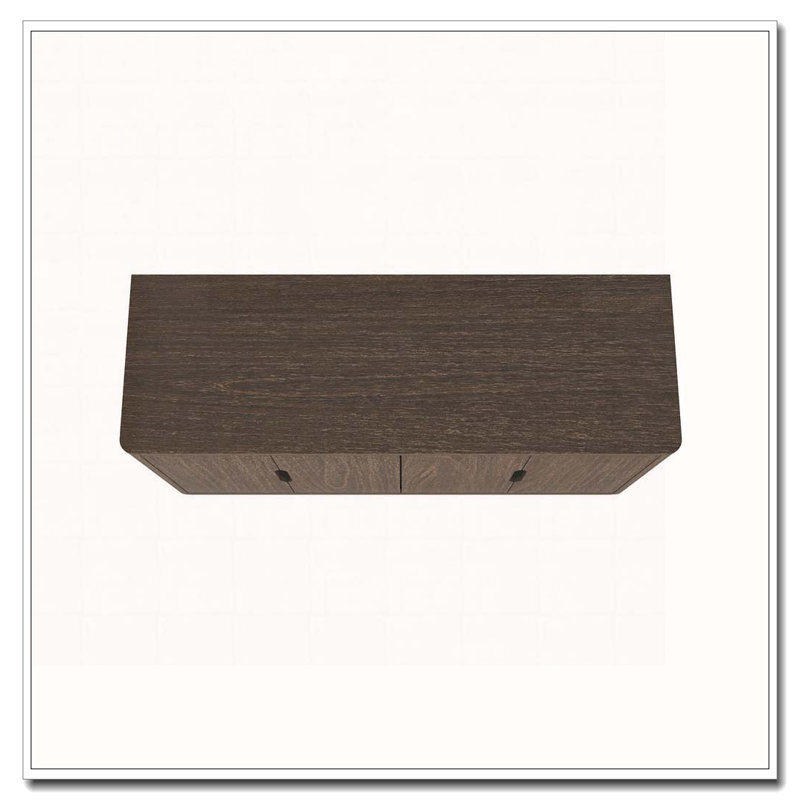 Armoire 4 portes avec rangement, Brown