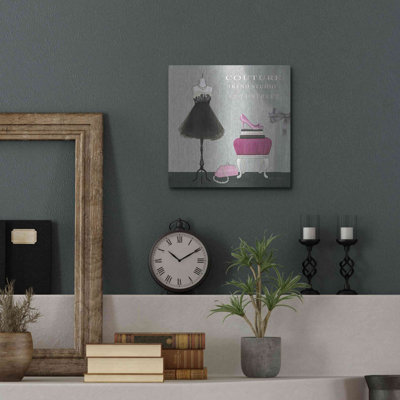 Luxe Art 'Dress Fitting Boutique Sq III' by Marco Fabiano, Wall Art
