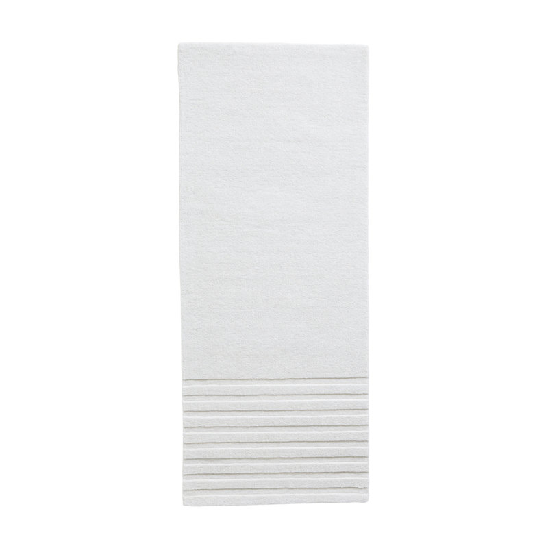 Off White Kyoto Rug, Runner 2'6" x 6'5"