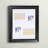 Lucian Black Matte Picture Frame with Mat