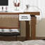 Bureau rectangulaire brun en bois massif-553442862
