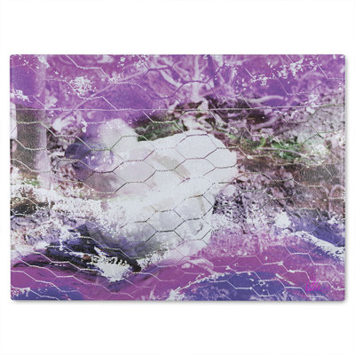 Chicken Glass Chopping Board