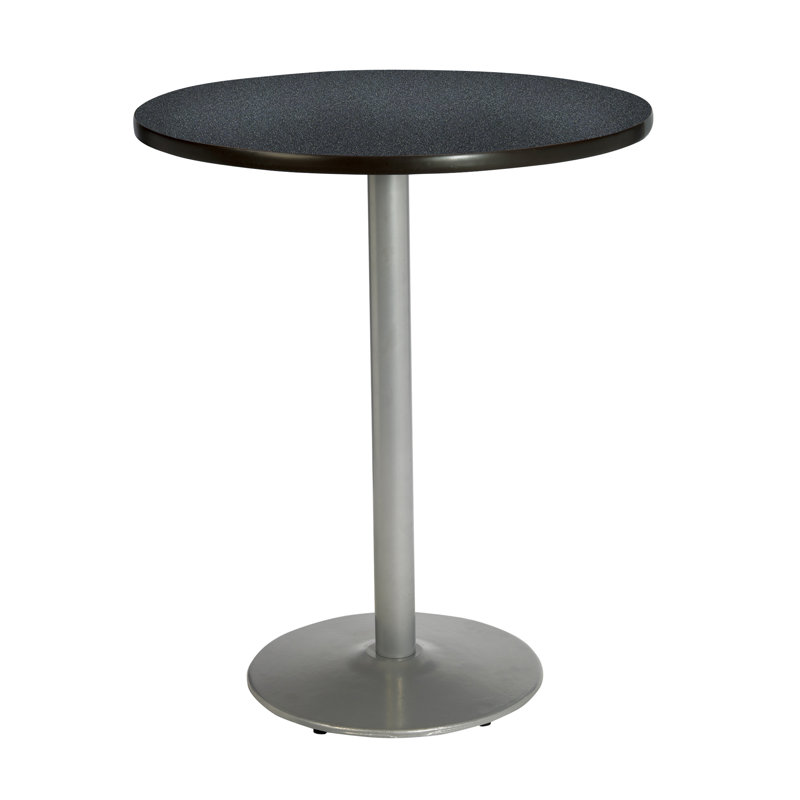 Ensemble de table de salle à manger et de chaises 36 po L, 36", Graphite nebula, Argent