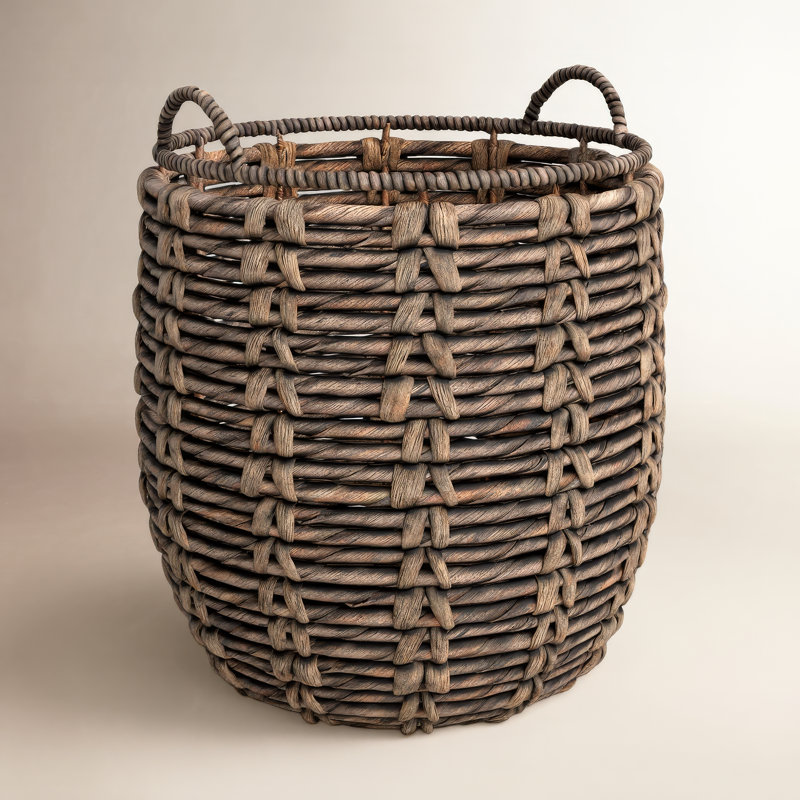 Joss & Main Kei Wicker Basket, Brown