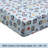 Hogsett Greenguard Gold Certified Sports Floral Toddler Sheet Set