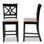 Tabouret de comptoir 25 po Esfira-1422338121