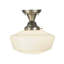 1 - Light Semi Flush Mount