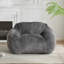 Fauteuil à billes d'intérieur, fausse fourrure, mousse déchiquetée écologique, siège polyvalent et confortable