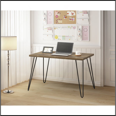 Bureau rustique en chêne