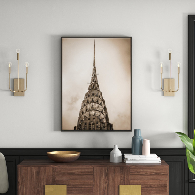 Print on Canvas, 51cm H x 41cm W, Black Floater Framed