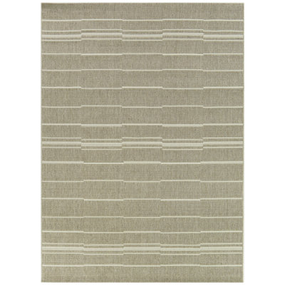 Tapis rayé intérieur / extérieur Veda