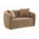 Causeuse en chenille Keith Brown avec 2 coussins décoratifs assortis