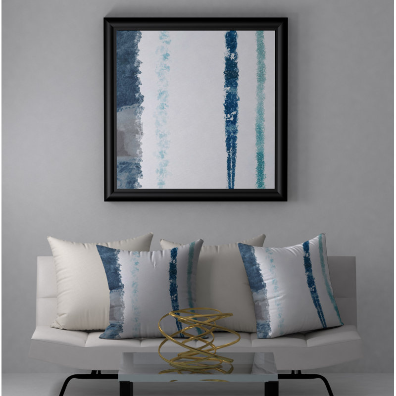 Reversible Throw Pillow, 18" x 18"