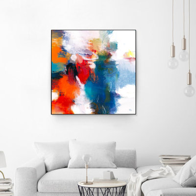 «It's A Party Ii», toile encadrée par Giant Art
