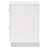 Dulcey White High Gloss 2-Drawer Nightstand