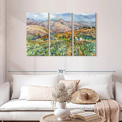 Alvord Landscape With Vineyard